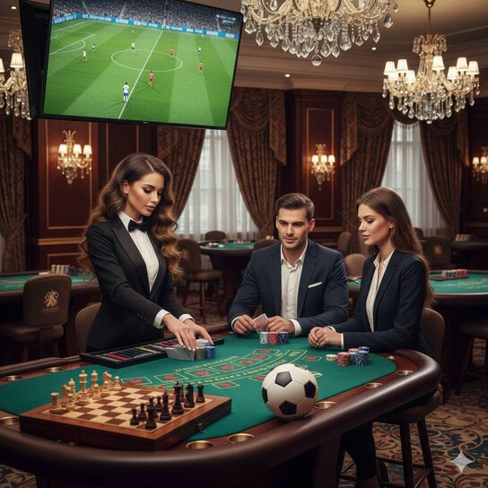 棋牌对战场景